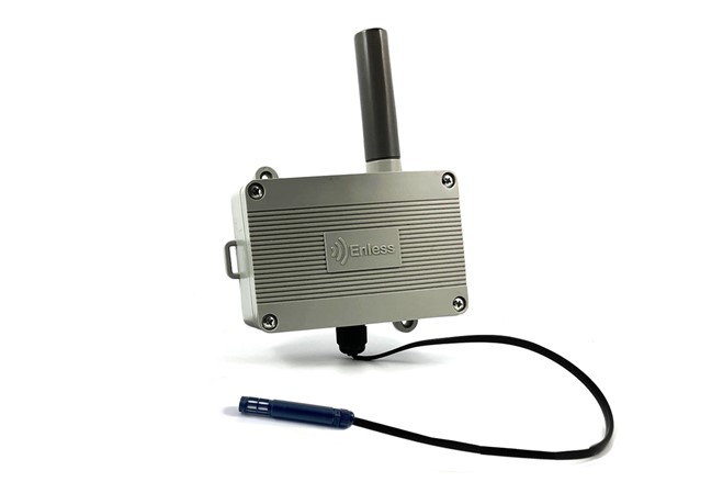 Enless Wireless LoRaWAN odašiljač temperature TX T&H EXT 600-034