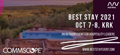 Commscope and AdriNet sponsor the Best Stay conference