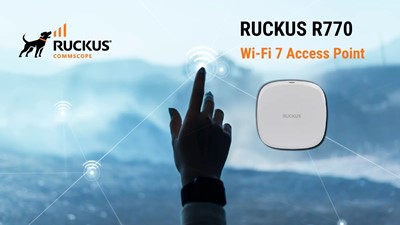 Ruckus is leading the Wi-Fi 7 revolution – introducing the new R770 access point