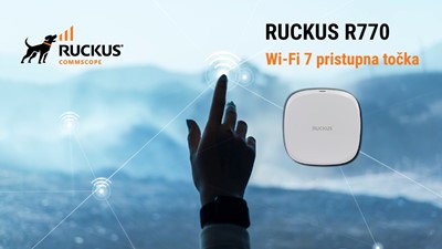 Ruckus predvodi Wi-Fi 7 revoluciju – predstavljena nova pristupna točka R770