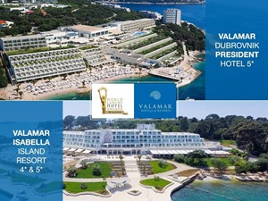 Valamarovi hoteli dobitnici World Luxury Hotel Awards 2016